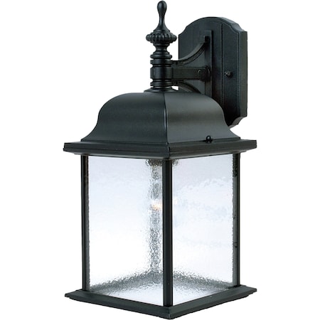Maxim Lighting Senator 1-Light 7" Wide Black Outdoor Wall Sconce 1056BK
